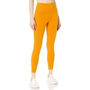 (2) Stretchy Athletic Pants - Leggings. Golden & Cream.  New